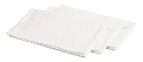 Carrand 40069 11" x 17" Diaper Soft Polishing Cloth (10-Pack) , red