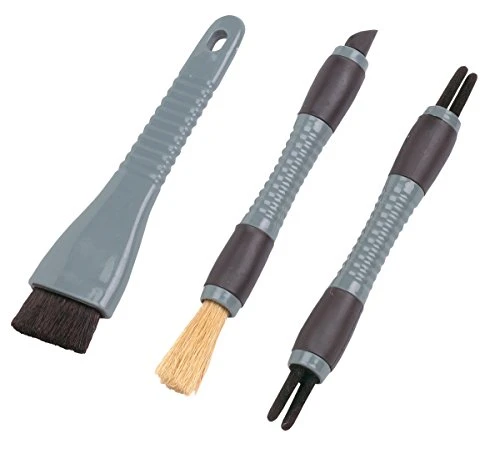 Carrand 93019 Vent, Dash, and Crevice Detail Brush Set , Gray — product image 2