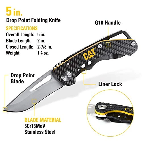 Caterpillar 240192 3 Piece 12-in-1 Multi-Tool, Knife, and Multi-Tool Key Set — product image 4