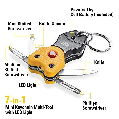 Caterpillar 240240 2 Piece XL Multi-Tool and Multi-Tool Key Chain with Light Set — product image 4