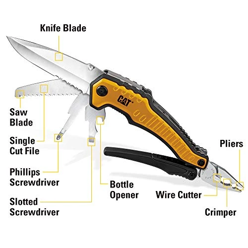 Caterpillar 240240 2 Piece XL Multi-Tool and Multi-Tool Key Chain with Light Set — product image 5