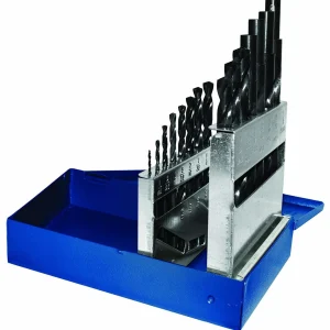 Century Drill Black Oxide High Speed Steel Drill Bit Set, 15-Piece (24035)