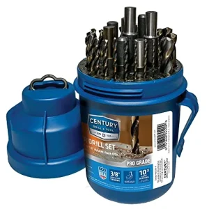 Century Drill Charger Parabolic Drill Set, 29 Piece (25529)