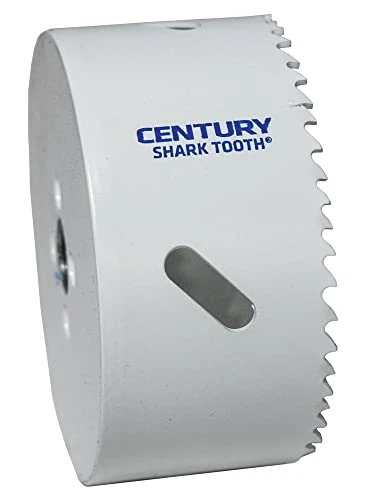 Century Drill 5058 Smart Tooth hole-saw cup with toothed rim and side slot