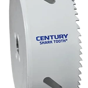 Century Drill Bi-Metal Shark Tooth Hole Saw, 4-1/4" (5068)