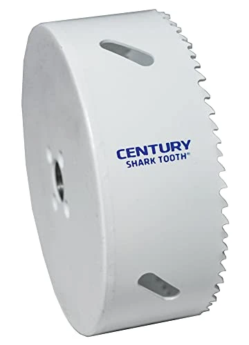 Century Drill Cobalt Bi-Metal Shark Tooth Hole Saw, 4-3/4" (5072)