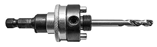 Century Drill Series B Hole Saw Arbor, 7/16" Shank 1/2" Chuck (5305)