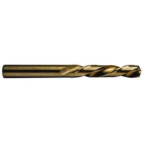 Century Drill Left Hand Stub Drill Bit 13/32-Inch Cobalt Steel (74126)