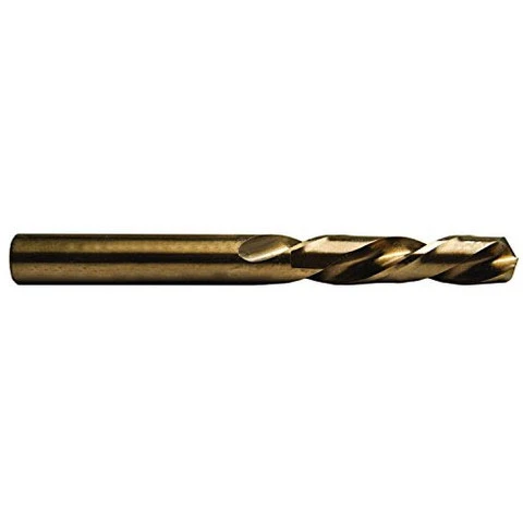 Century Drill Left Hand Stub Drill Bit 15/32-inch Cobalt Steel Tool (74130)