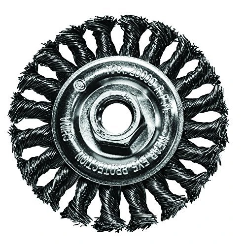 Century Drill Angle Grinder Wire Wheel 4" Cable Twist (76043)