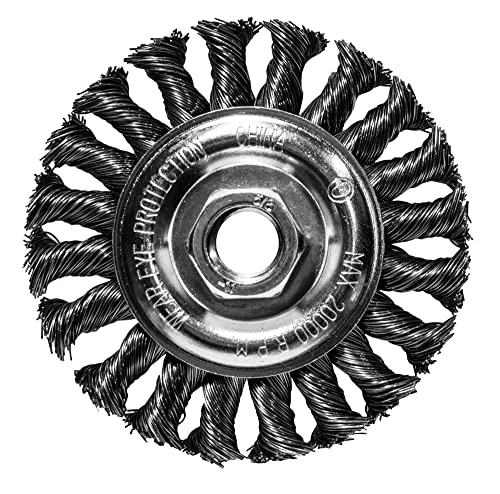 Century Drill Angle Grinder Wire Wheel 4" Knot (76049)
