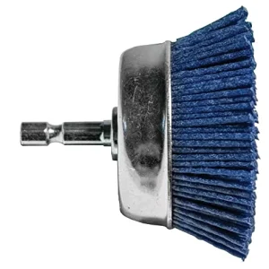 Century Drill Nylon Cup Brush, 3 Inch 150 Grit (77233)