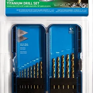 Century Drill 13 Piece Titanium Drill Bit Set (88439)
