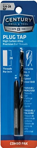 Century Drill 1/4-28 Tap and #3 Drill Combo (95404) — product image 2
