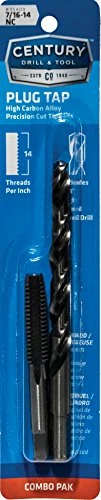 Century Drill 7/16-14 Tap & 3/8" Drill Combo (95409) — product image 2