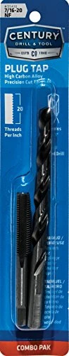 Century Drill 7/16-20 Tap and 25/64" Drill Combo (95410) — product image 2