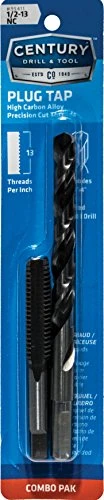 Century Drill 95411 1/2-13 Tap and 27/64" Drill Combo (95411)