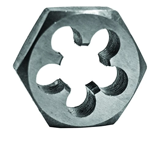 Century Drill 9/16-12 NC High Carbon Steel Fractional Hexagon Die (98211)
