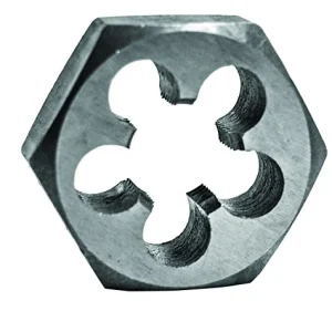 Century Drill 9/16-18 NF High Carbon Steel Fractional Hexagon Die (98212)