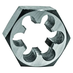 Century Drill High Carbon Steel Fractional Hexagon Die 1-12 NF (98220)