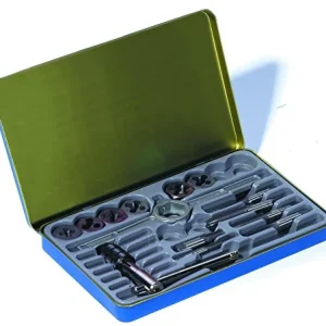 Century Drill National Coarse Fractional Tap and Die Set, 14-Piece (98902)