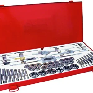 Century Drill Tap and Die Metric Set, 58-Piece (98957)