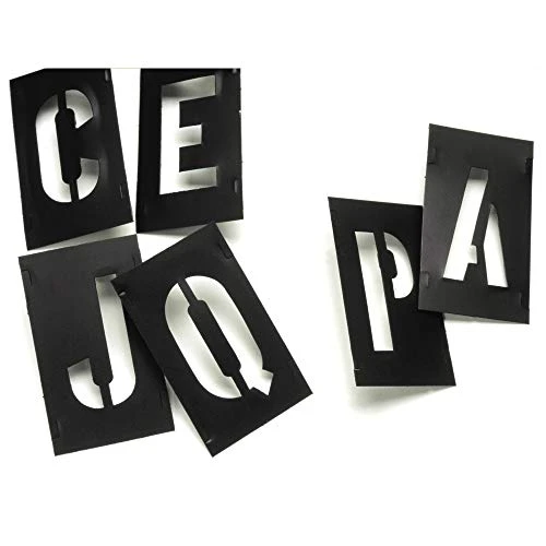 CH Hanson 138pc 2" Letters/Numbers Plastic Stencil Set (10190) — product image 2