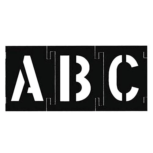 CH Hanson 138pc 2" Letters/Numbers Plastic Stencil Set (10190) — product image 3