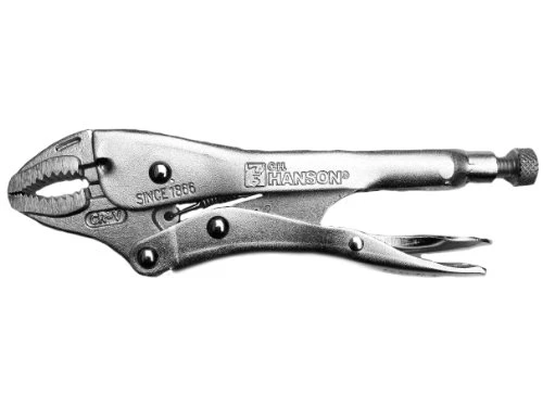 CH Hanson 7" Curved Jaw Locking Plier (70750)
