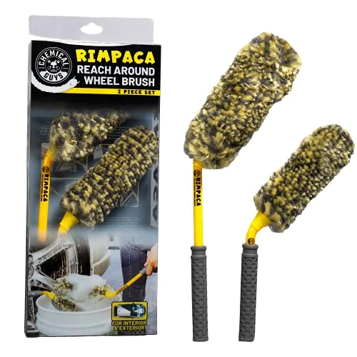 Chemical Guys 2pc Rimpaca Reach Around Wheel Brush Set (ACC615)