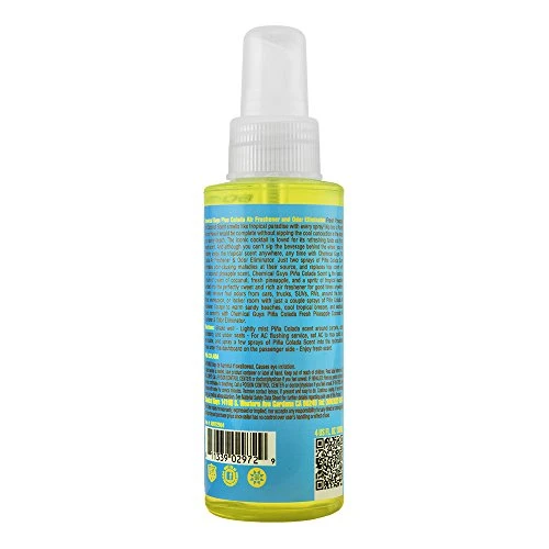 Chemical Guys 4oz Pi��a Colada Air Freshener (AIR22904) — product image 2