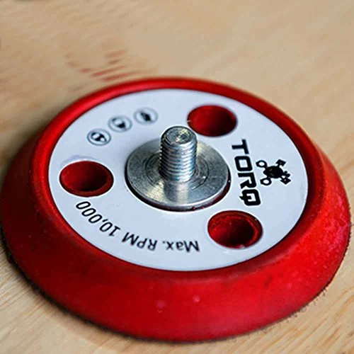 Chemical Guys 3" Red TORQ R5 Dual-Action Backing Plate (BUFLC_200) — product image 3