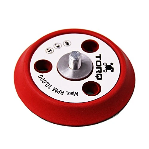 Chemical Guys 3" Red TORQ R5 Dual-Action Backing Plate (BUFLC_200) — product image 5