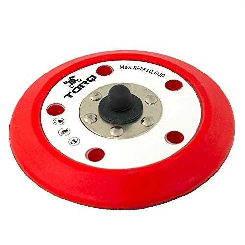 Chemical Guys 5" Red TORQ R5 Dual-Action Backing Plate (BUFLC_201) — product image 2