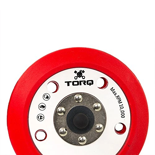 Chemical Guys 5" Red TORQ R5 Dual-Action Backing Plate (BUFLC_201) — product image 3