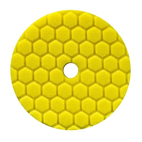 Chemical Guys 6" Yellow Hex-Logic Heavy Cutting Pad (BUFX111HEX6)