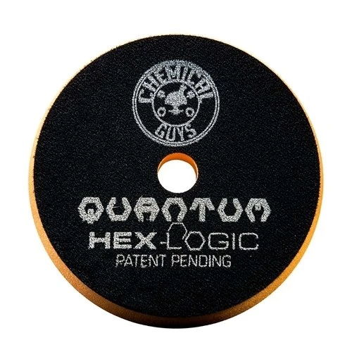 Chemical Guys 5" Orange Hex-Logic Med-Heavy Cutting Pad (BUFX112HEX5) — product image 2