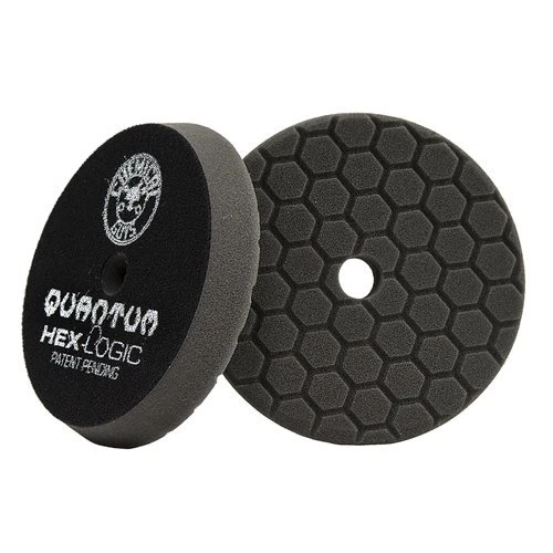 Chemical Guys 5" Black Hex-Logic Quantum Finishing Pad (BUFX116HEX5) — product image 2
