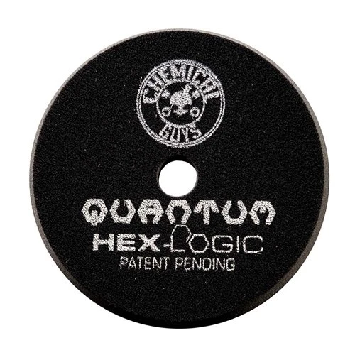 Chemical Guys 6" Black Hex-Logic Quantum Finishing Pad (BUFX116HEX6) — product image 3