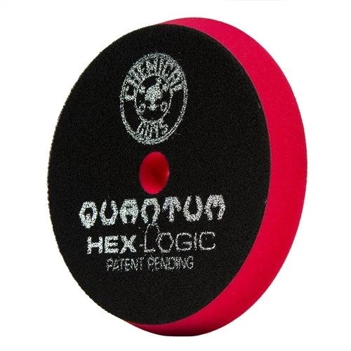 Chemical Guys 5" Red Hex-Logic Ultra Light Finishing Pad (BUFX117HEX5) — product image 5