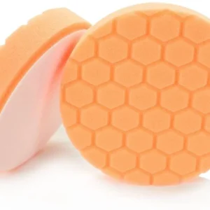 Chemical Guys Orange Hex-Logic Medium-Heavy Cutting Pad (BUFX_102HEX4)