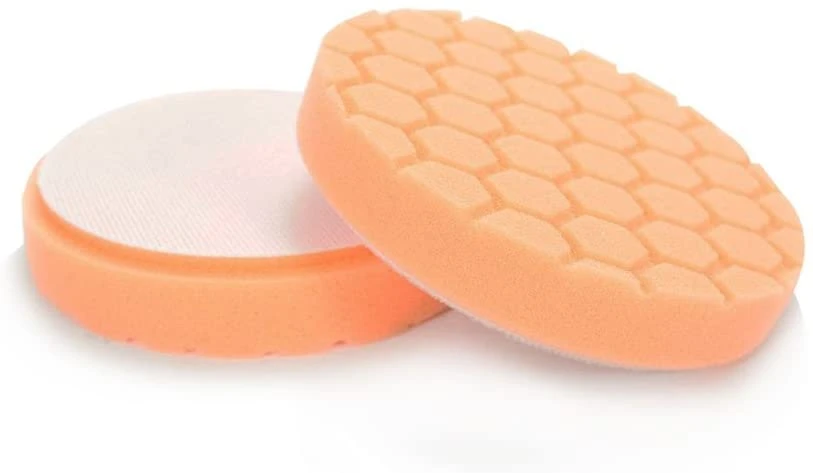 Chemical Guys Orange Hex-Logic Medium-Heavy Cutting Pad (BUFX_102HEX4) — product image 3