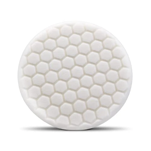 Chemical Guys White 7.5" Hex-Logic Pads (BUFX_104HEX)