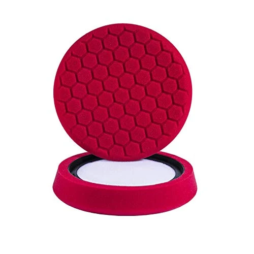 Chemical Guys Red 7.5" Hex-Logic Pads (BUFX_107HEX) — product image 3