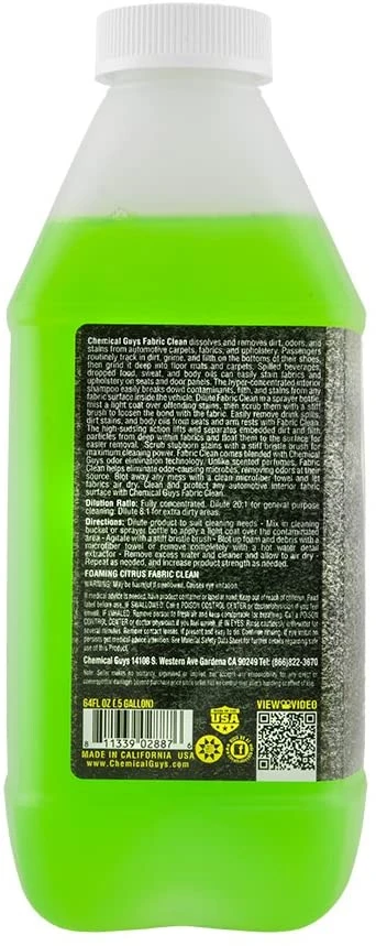 Chemical Guys 64oz Foaming Citrus Carpet/Upholstery Shampoo (CWS20364) — product image 2