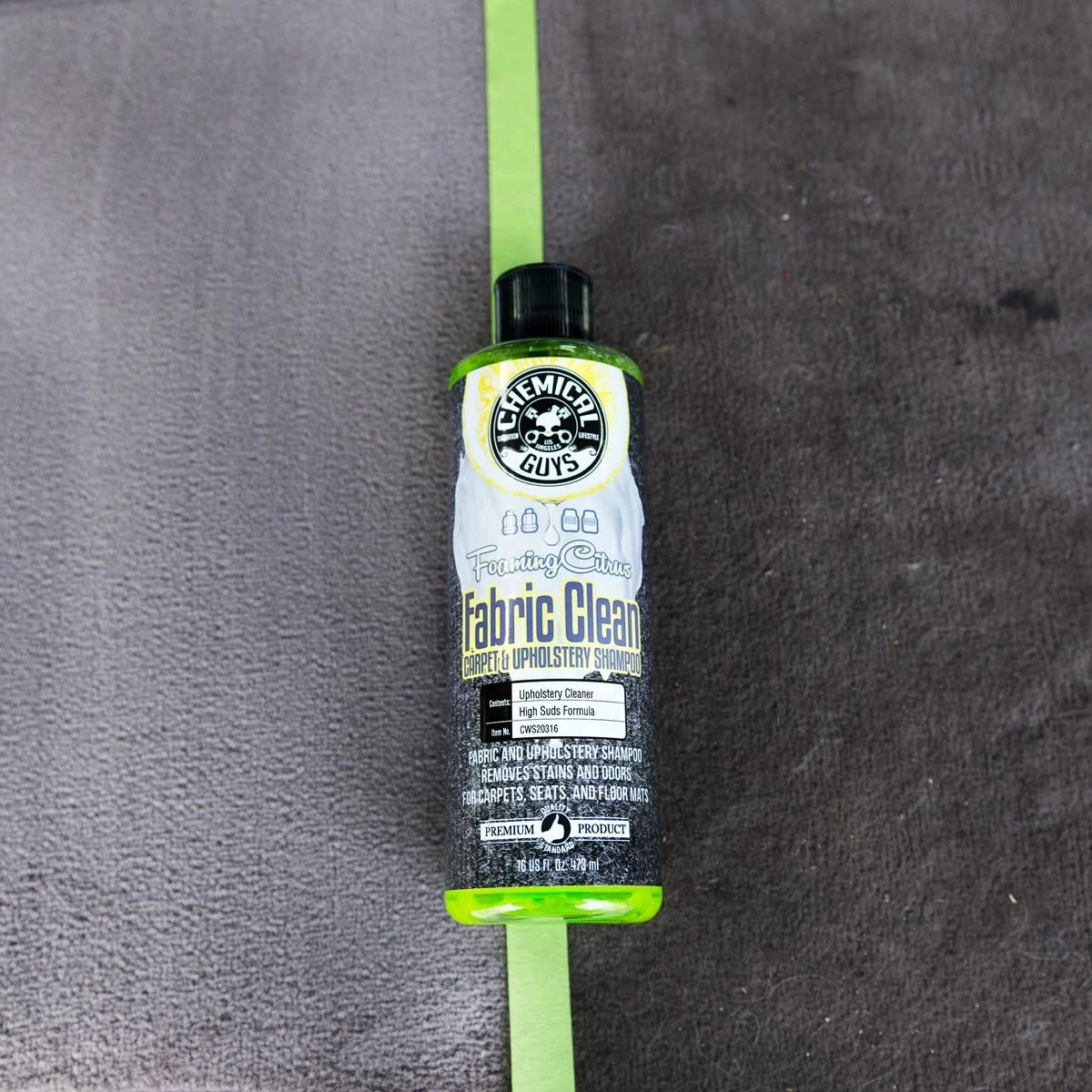 Chemical Guys 64oz Foaming Citrus Carpet/Upholstery Shampoo (CWS20364) — product image 3