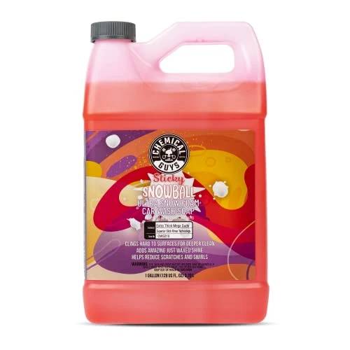 Chemical Guys 128oz Sticky Snowball Ultra Snow Foam Car Wash (CWS215)