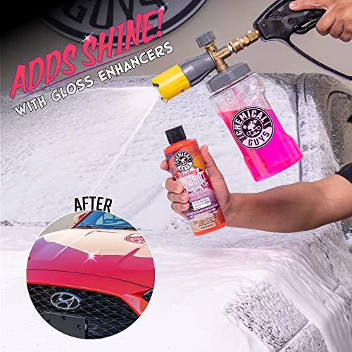 Chemical Guys 128oz Sticky Snowball Ultra Snow Foam Car Wash (CWS215) — product image 4