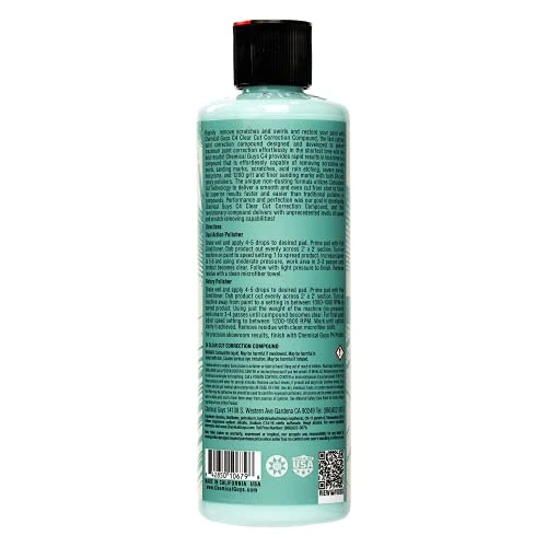 Chemical Guys 16oz C4 Clear Cut Correction Compound (GAP11616) — product image 2