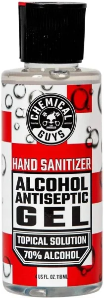 Chemical Guys 4oz SeventyGel 70% Alcohol Hand Sanitizer (HYG10304)